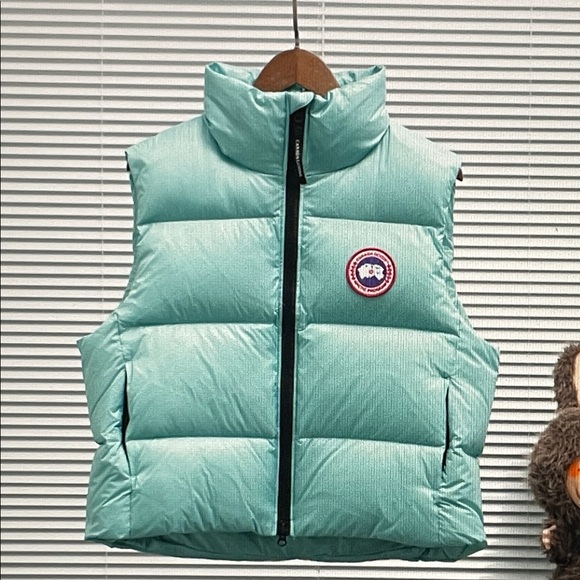 Canada Goose Women's Puffer Vest - Light Blue - Picture 1 of 8